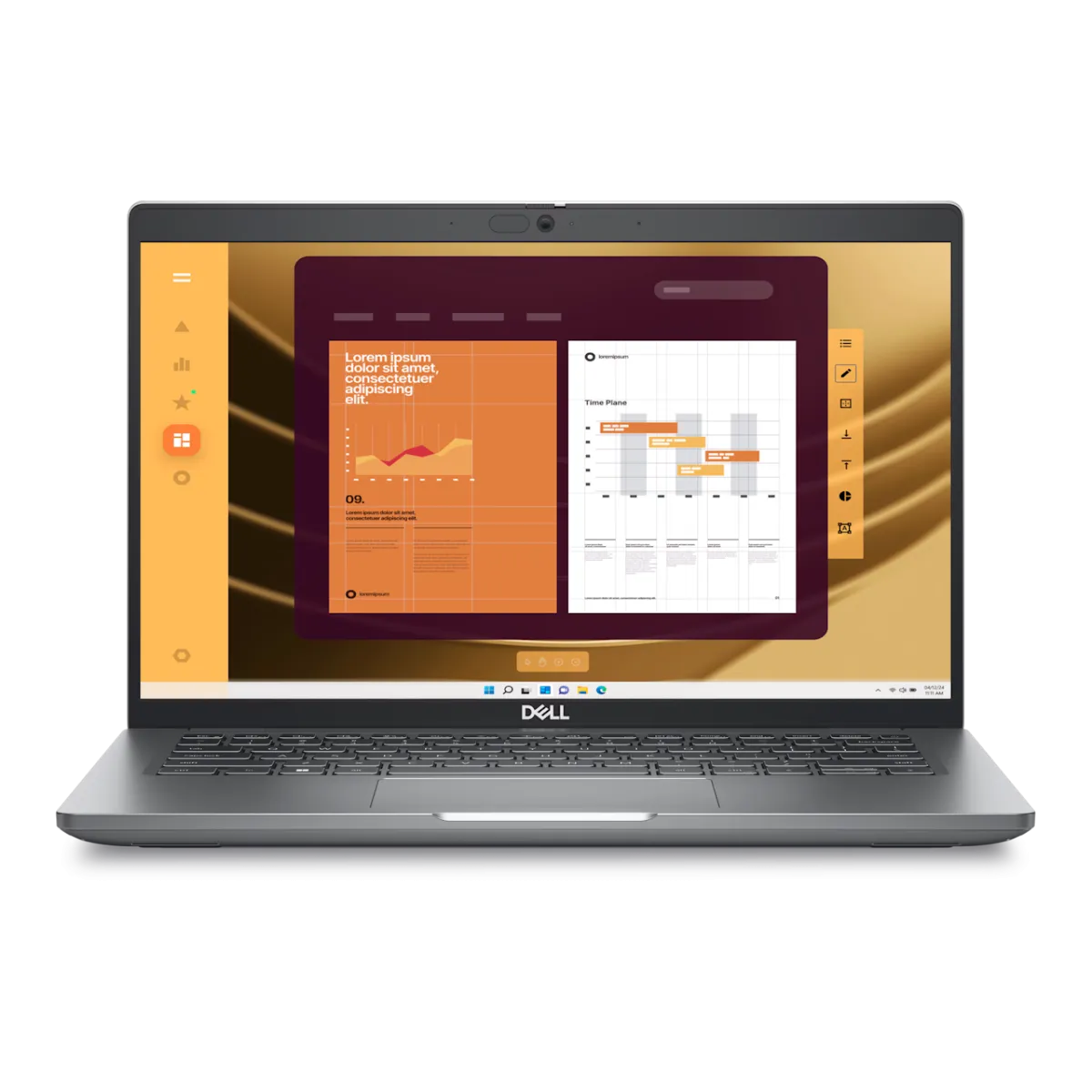 Dell Latitude 5450 với cổng Thunderbolt 4 cho dock một cáp Laptop Dell Latitude 5450 cổng Thunderbolt 4 kết nối
