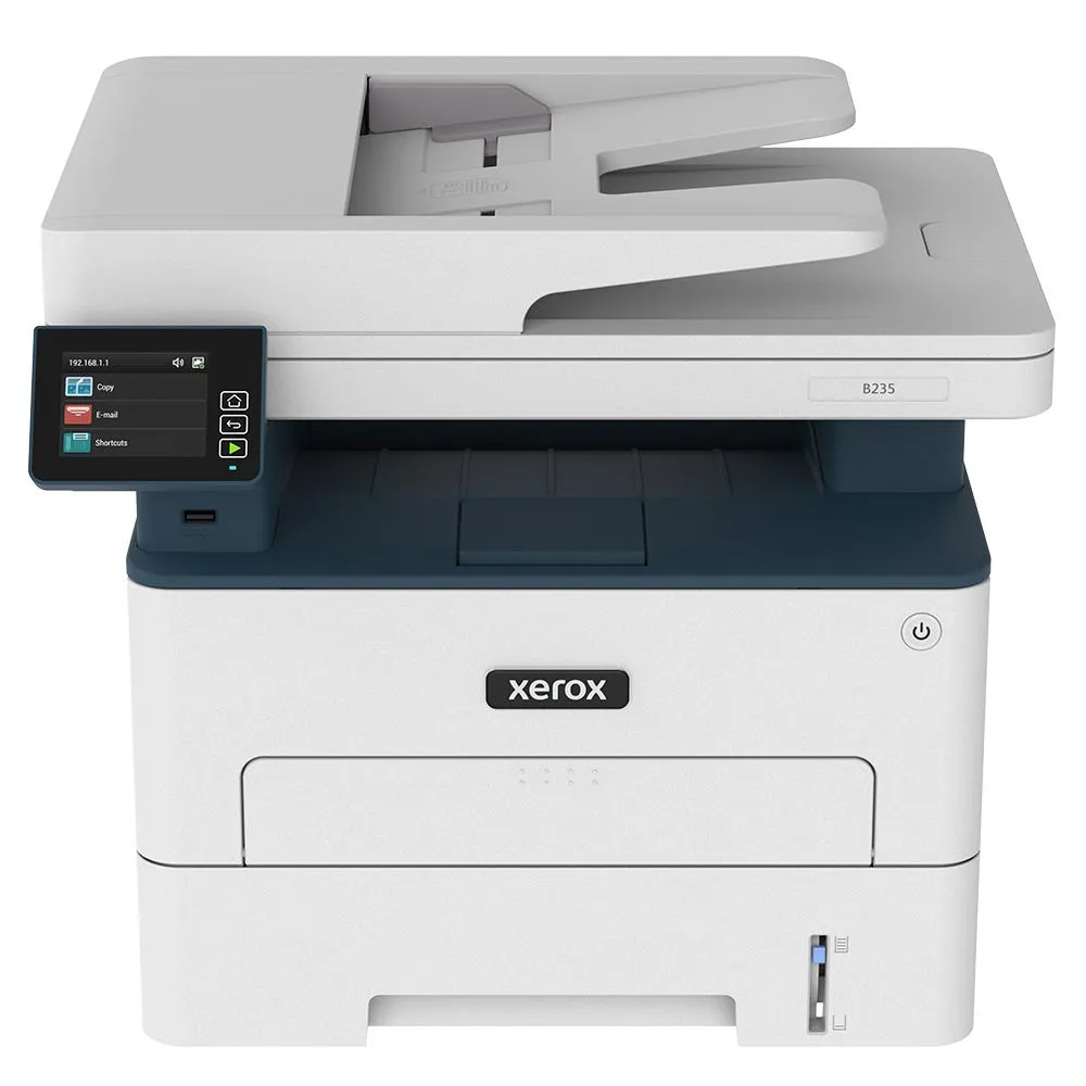Xerox B235/DNI với ADF 50 tờ và in hai mặt tự động Máy in xerox b235 nhìn nghiêng với bộ nạp tài liệu ADF