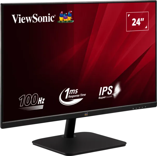 ViewSonic VA2432-H với Flicker-Free và Low Blue Light chống mỏi mắt Màn hình ViewSonic VA2432-H chống mỏi mắt Flicker-Free