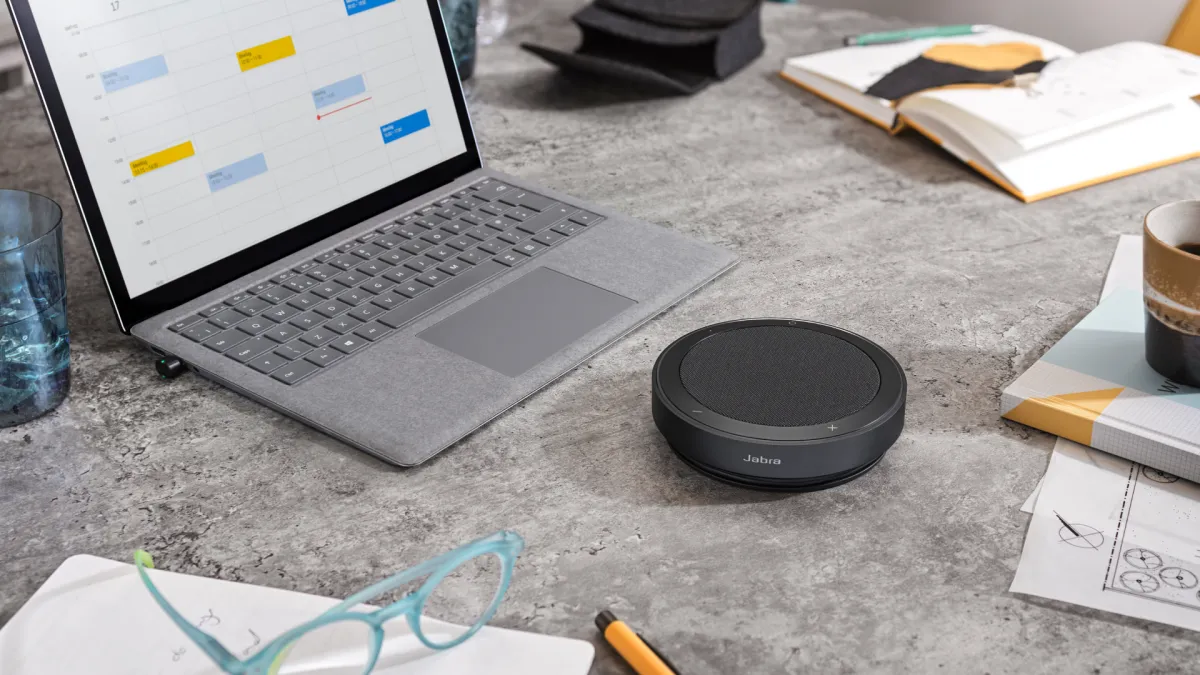 Công nghệ 4 micro beamforming trên Jabra Speak2 75 Hệ thống 4 micro beamforming của loa hội nghị Jabra Speak2 75