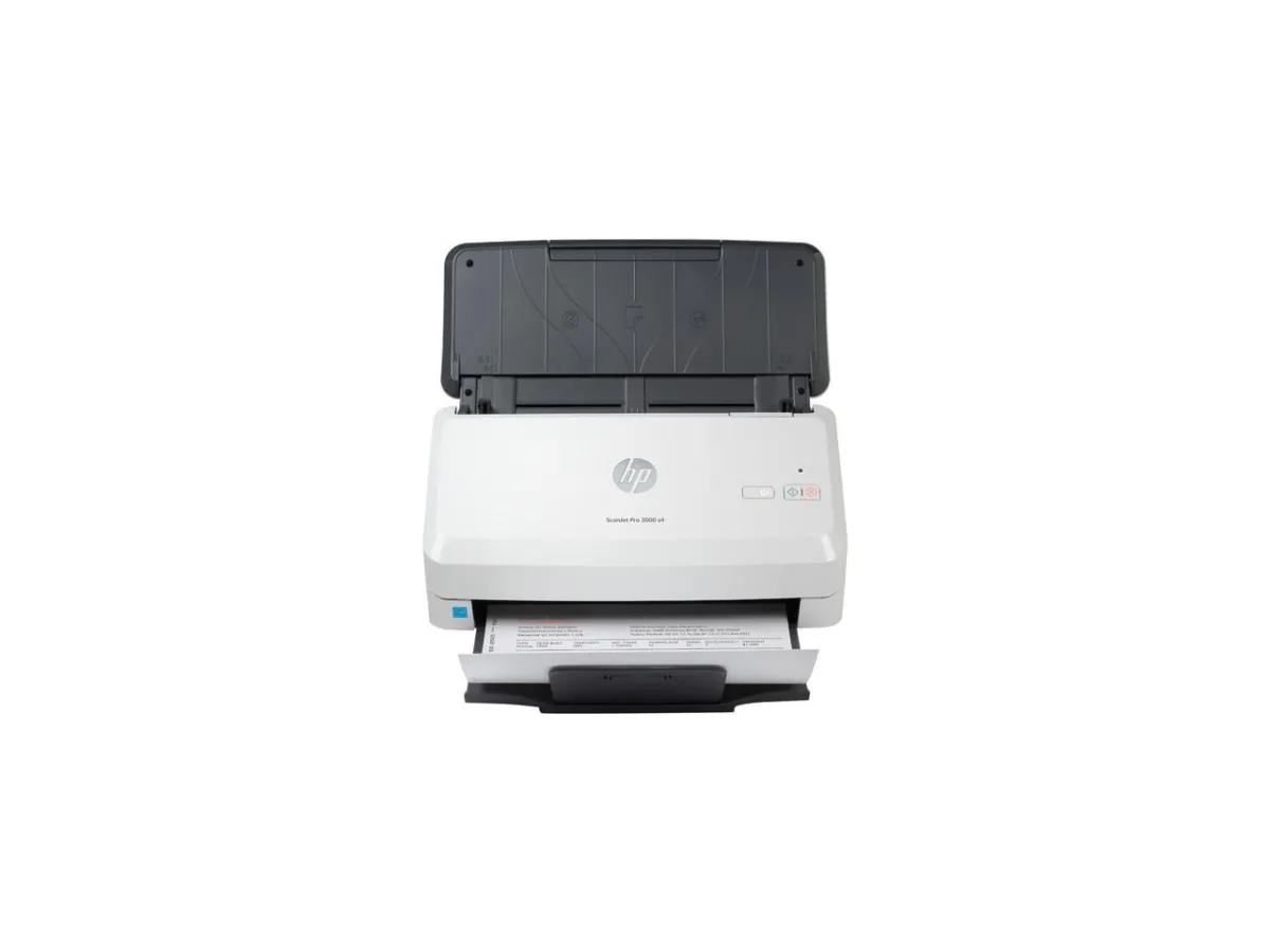 HP ScanJet Pro 3000 s4 quét duplex một lần cho tài liệu nhiều trang Máy scan HP ScanJet Pro 3000 s4 quét hai mặt một lần đi giấy