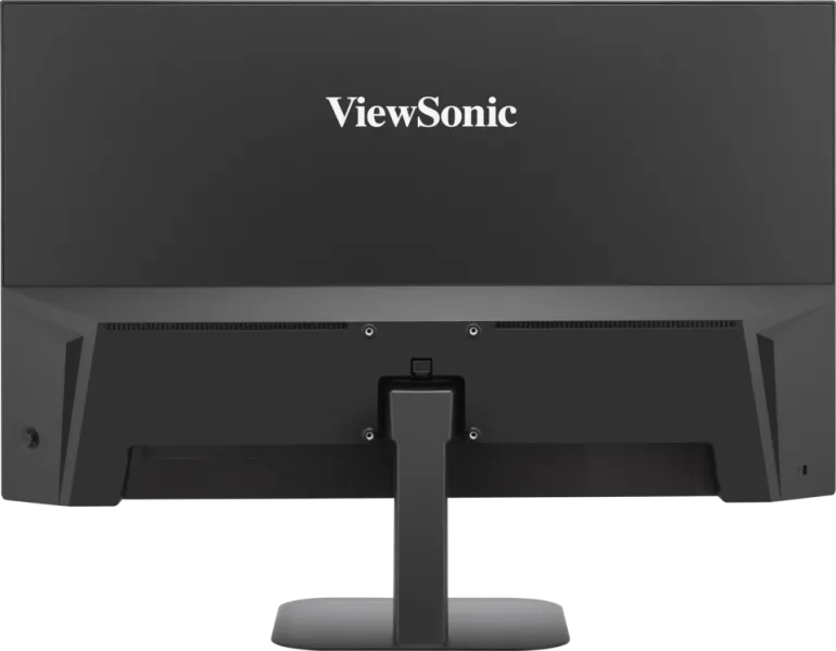 Cụm cổng kết nối mặt sau ViewSonic VA2708-2K-MHD: 2 HDMI 2.1, 1 DisplayPort 1.4 Mặt sau màn hình ViewSonic VA2708-2K với cổng HDMI 2.1 và DisplayPort 1.4