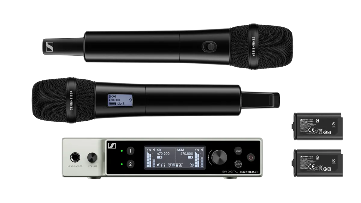 Bộ micro không dây số Sennheiser EW-DX 835-S đầu thu và tay cầm
