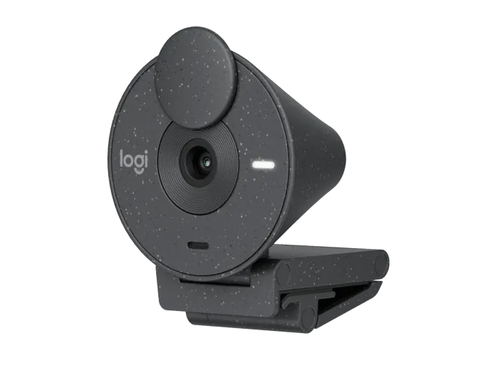 Khung hình webcam Logitech Brio 305 phù hợp họp cá nhân Góc nhìn 70 độ của webcam Logitech Brio 305 cho cuộc họp một người
