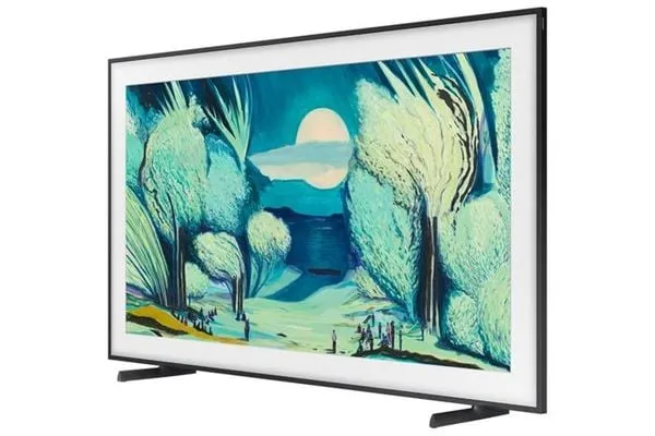 QA55LS03HE vừa trình chiếu vừa trang trí cho phòng họp boutique Tivi khung tranh The Frame QA55LS03HE 4K trong phòng họp doanh nghiệp