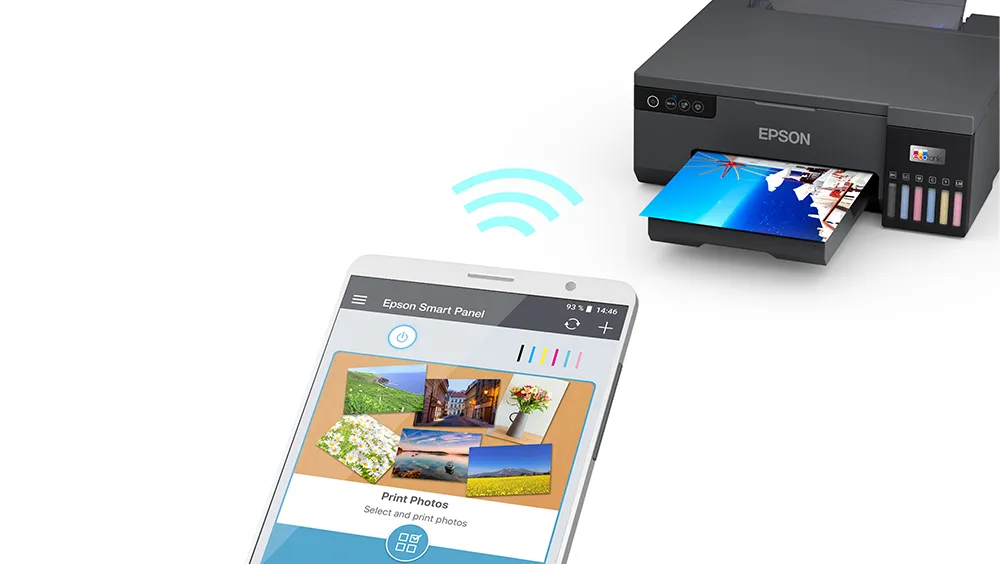 Máy in Epson L8050 in ảnh 6 màu khổ A4 cho studio và doanh nghiệp