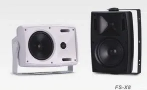FS-W6 lắp tường hướng tiếng theo phương ngang, phù hợp hành lang và nhà xưởng Loa treo tường THINUNA FS-W6 lắp trên tường hành lang cho hệ âm thanh thông báo