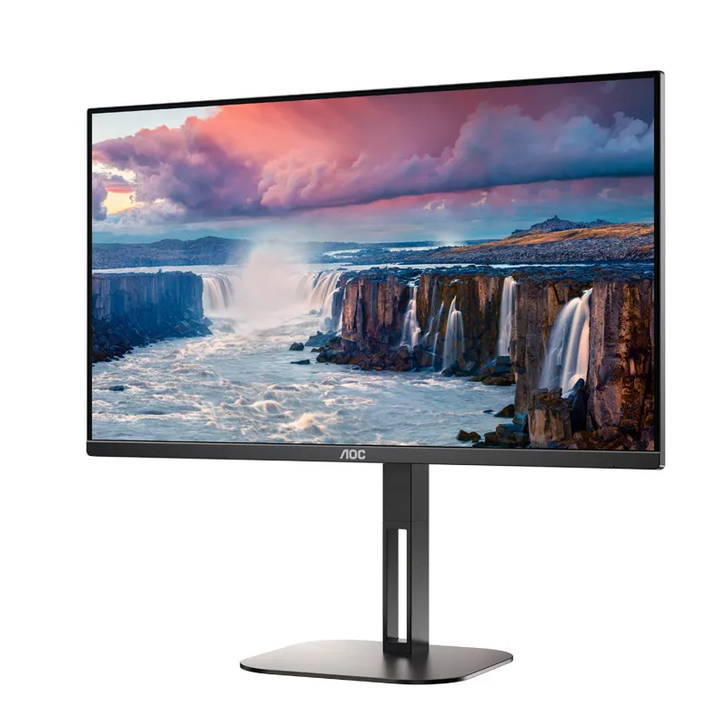 AOC Q27V5C độ phân giải QHD trên 27 inch cho không gian làm việc rộng Màn hình AOC Q27V5C QHD 27 inch không gian làm việc