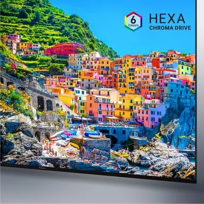 Hexa Chroma Drive giúp Panasonic TH-55MX650V tái tạo màu sắc trung thực Công nghệ màu Hexa Chroma Drive trên tivi Panasonic 55 inch MX650V tái tạo dải màu rộng