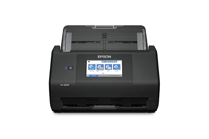 Màn hình cảm ứng máy scan Epson ES-580W quét lên đám mây