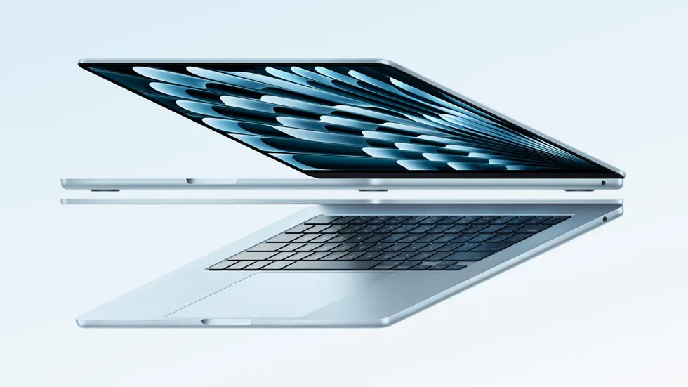 MacBook Air M4 13 inch chip Apple M4 cho nhân viên văn phòng MacBook Air M4 13 inch màu Sky Blue cho doanh nghiệp