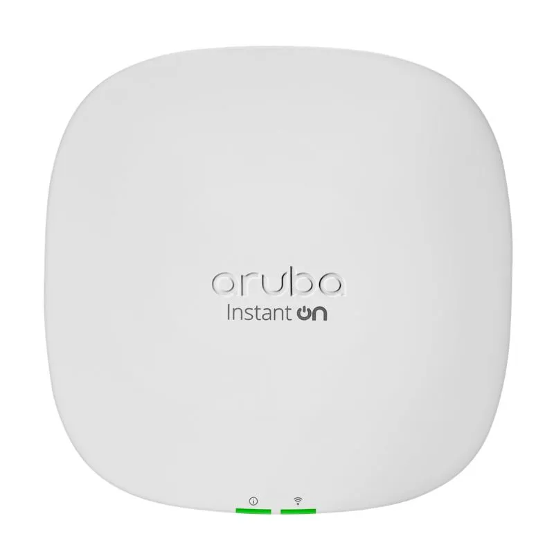 AP25 cần switch PoE+ IEEE 802.3at — không hoạt động với PoE tiêu chuẩn 802.3af Cổng 2.5GbE PoE+ của Aruba Instant On AP25 yêu cầu switch hỗ trợ 802.3at