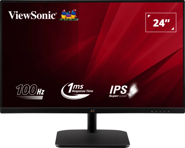 Màn hình ViewSonic VA2432-H — màn 24 inch FHD IPS 100Hz Màn hình ViewSonic VA2432-H 24 inch FHD IPS viền mỏng