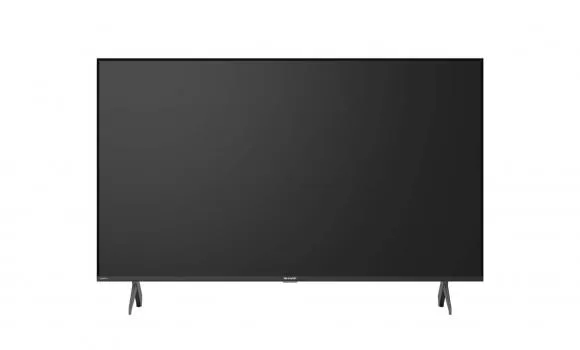Cổng kết nối tivi Sharp 4T-C43HJ6000X: HDMI, USB, LAN và ngõ tai nghe Mặt sau tivi Sharp 43 inch HJ6000X với cổng HDMI USB LAN