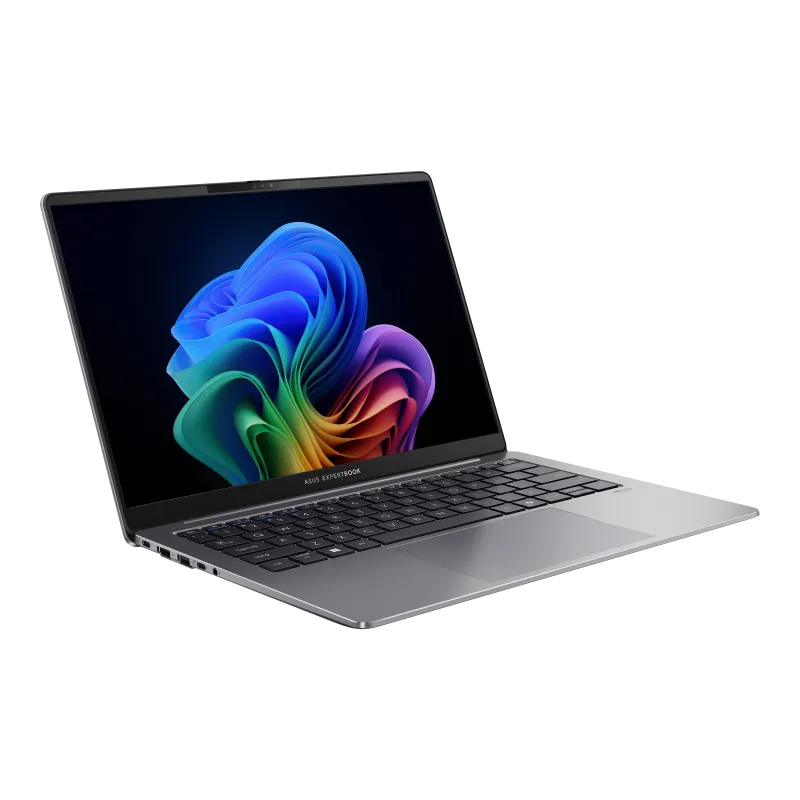 Bàn phím chống tràn và cổng kết nối đầy đủ trên ASUS ExpertBook P5 Bàn phím và cổng kết nối ASUS ExpertBook P5 laptop business cao cấp