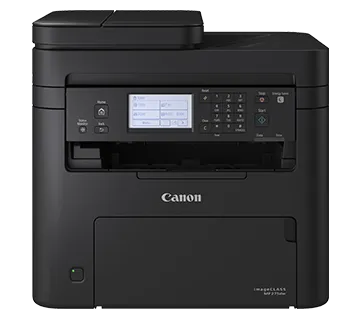 Canon imageCLASS MF275dw - máy in laser đa năng cho văn phòng nhỏ Máy in Canon MF275dw laser đa năng đen trắng nhìn từ phía trước