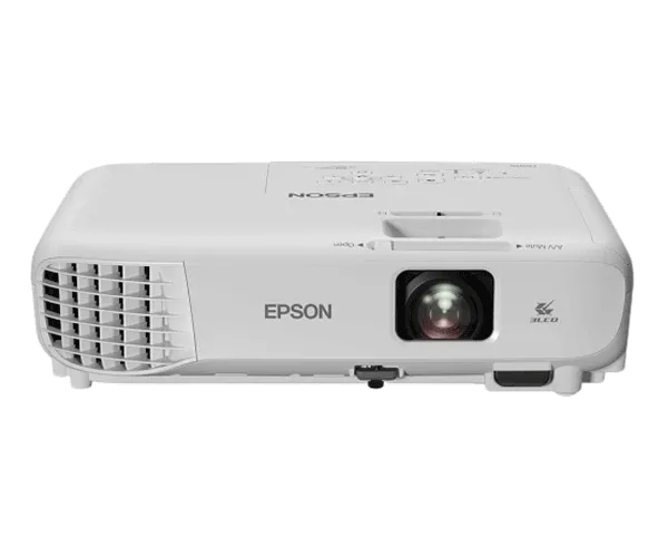 Máy chiếu cũ Epson EB-X400 — XGA 1024x768, 3.300 lumens, đèn ELPLP96 bền 12.000 giờ Máy chiếu cũ Epson EB-X400 XGA 3LCD 3.300 lumens cho lớp học