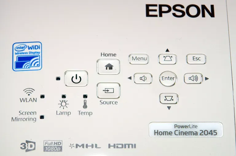Điều khiển trên thân máy Epson 2045