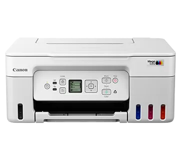 Canon PIXMA G3770 còn có bản màu trắng phù hợp không gian văn phòng Phiên bản máy in Canon PIXMA G3770 màu trắng hệ mực liên tục