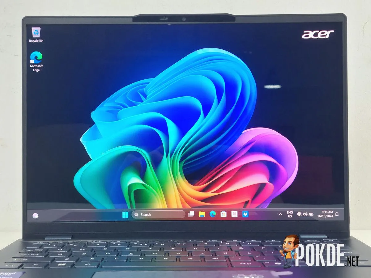 Màn hình Acer Swift 14 AI 14 inch tỷ lệ 16:10 cho công việc văn phòng