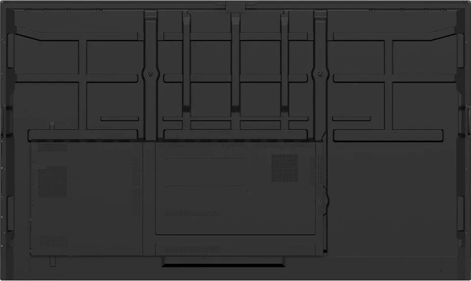 ViewSonic IFP9851 mặt sau - VESA 800×600 mm + OPS slot mở rộng ViewSonic IFP9851 mặt sau VESA 800x600 và khe OPS mở rộng PC Windows