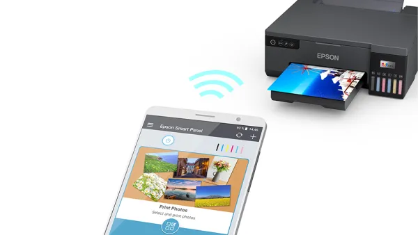 Epson L8050: máy in ảnh 6 màu so với in phun 4 màu