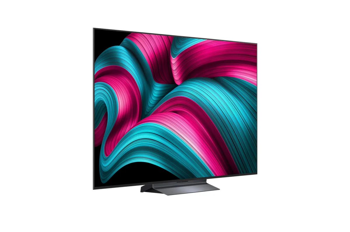 Tivi LG OLED C5 65 inch — thiết kế viền siêu mỏng cho không gian trưng bày Tivi LG OLED 65 inch C5 OLED65C5PSA màn hình OLED evo AI cho sự kiện