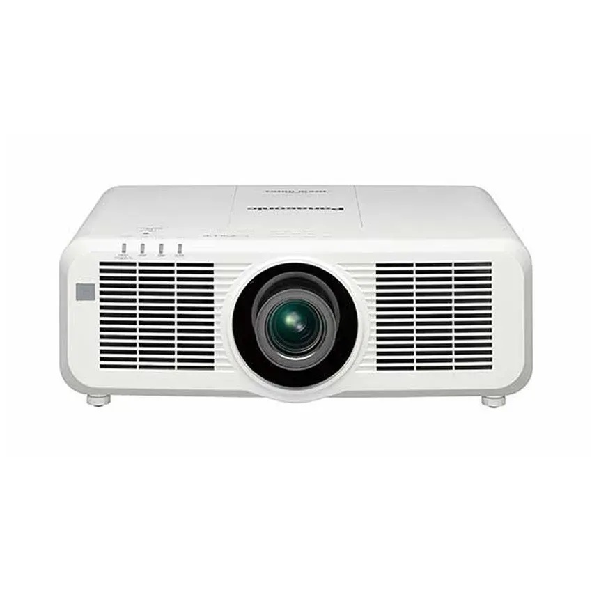 Panasonic PT-MZ570 — máy chiếu laser 3LCD WUXGA cho hội trường lớn Máy chiếu Panasonic PT-MZ570 laser WUXGA 5500 lumens nhìn từ phía trước