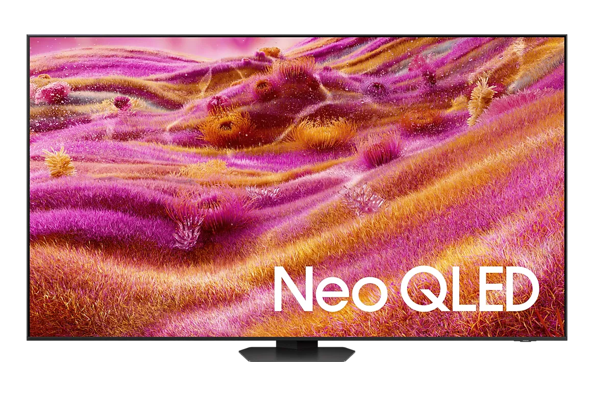 Tivi Samsung 98 inch Neo QLED QN90F đặt trong hội trường sự kiện