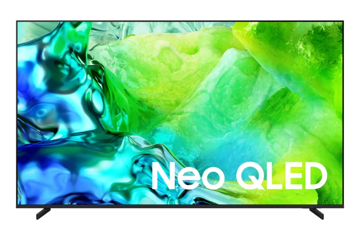 Tivi Samsung 75 inch QA75QN70HA Neo QLED đặt trong hội trường doanh nghiệp