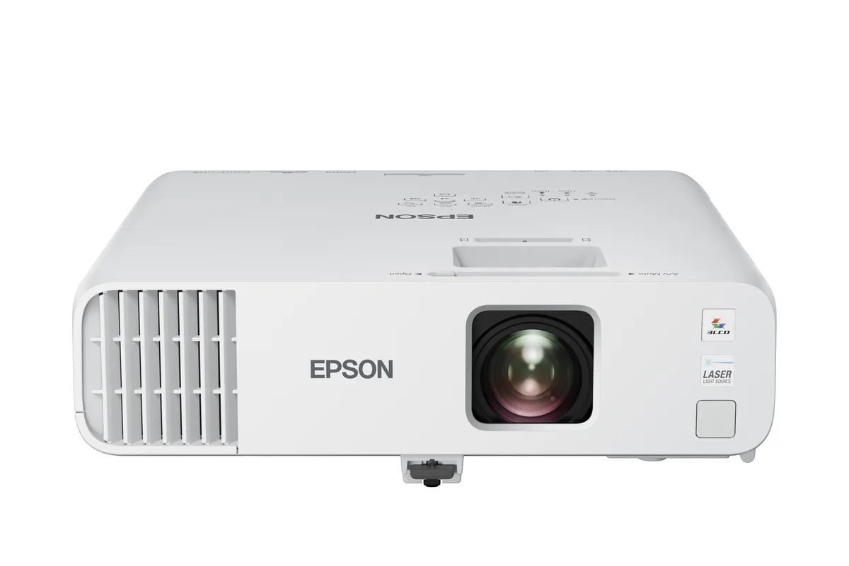 Cổng kết nối phía sau máy chiếu Epson EB-L265F Mặt sau máy chiếu Epson EB-L265F với cổng kết nối
