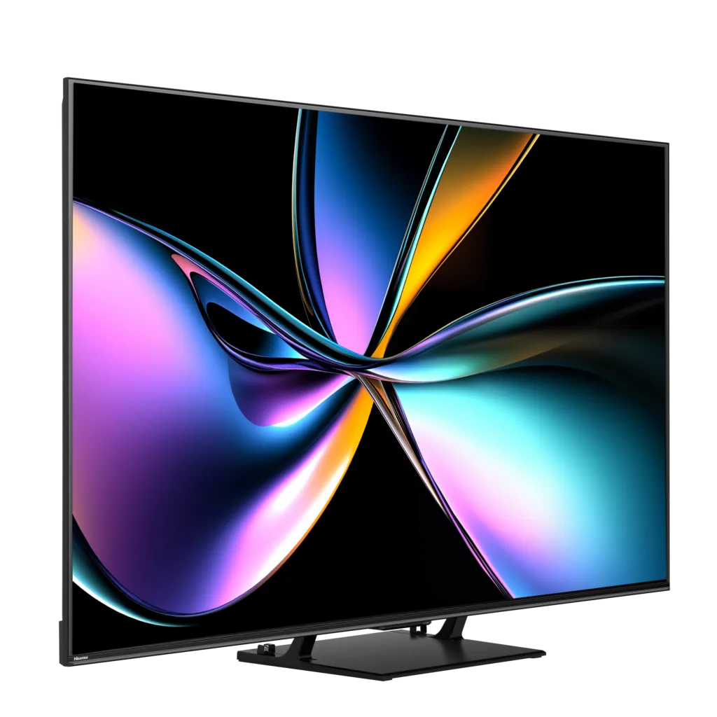 Thiết kế viền mỏng của Hisense 65U7Q Tivi Hisense 65 inch U7Q góc nghiêng thiết kế viền mỏng
