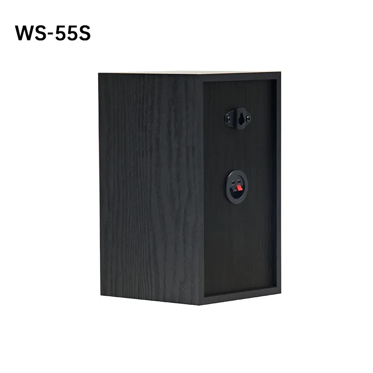 Loa phụ WS-55S kết nối với loa chủ giúp phủ âm đều hai phía lớp học Loa phụ passive THINUNA WS-55S treo tường phòng học