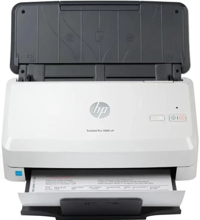 Bảng điều khiển một chạm trên HP ScanJet Pro 3000 s4 Bảng điều khiển máy scan HP ScanJet Pro 3000 s4 nút quét một chạm