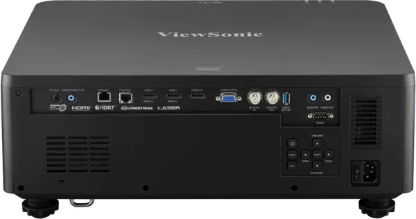 Máy chiếu ViewSonic LS960WU lắp trần hội trường với lens shift linh hoạt