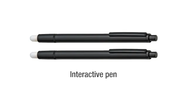 Cổng kết nối và bút tương tác máy chiếu Panasonic PT-TW381R