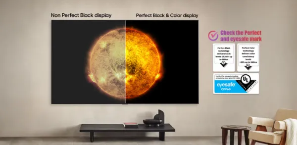 Màu sắc & màu đen hoàn hảo dù sáng hay tối, chỉ duy có tại LG OLED TV