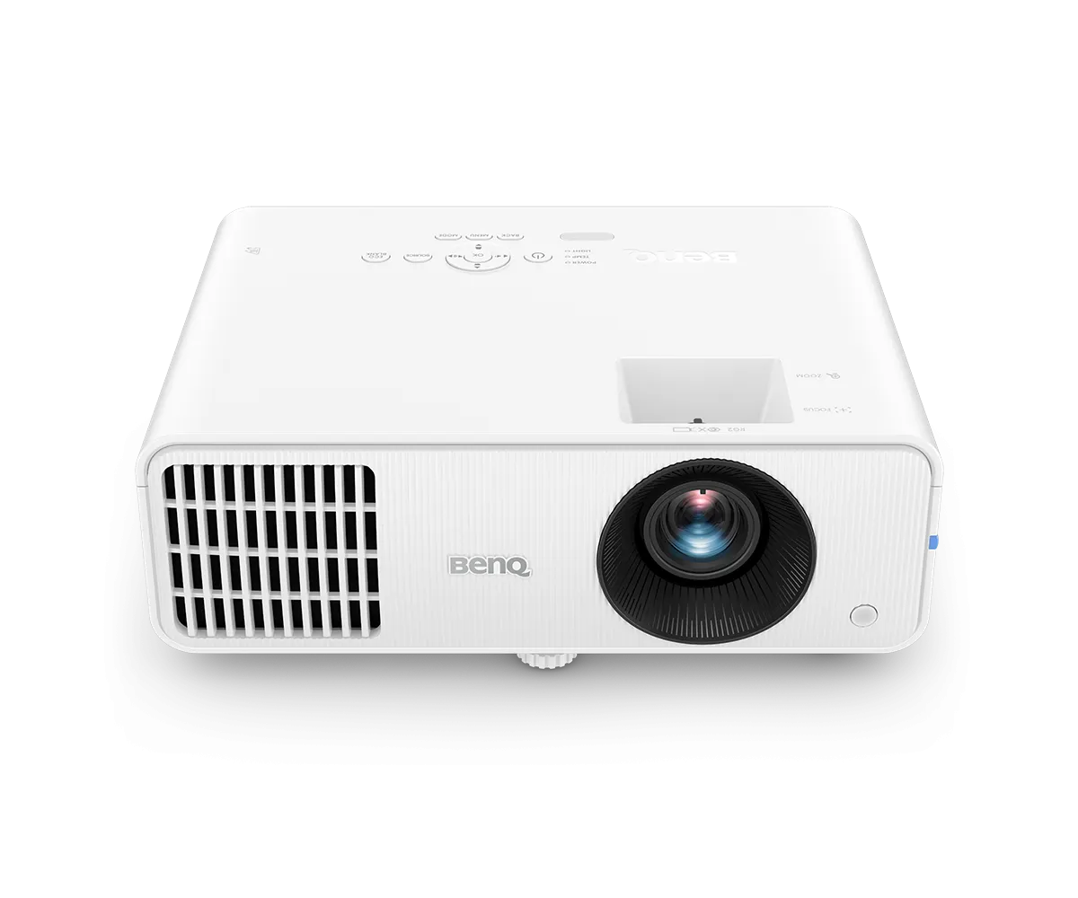 BenQ LH650 lắp đặt linh hoạt trong phòng họp Góc chiếu nghiêng của máy chiếu BenQ LH650 phù hợp phòng họp doanh nghiệp