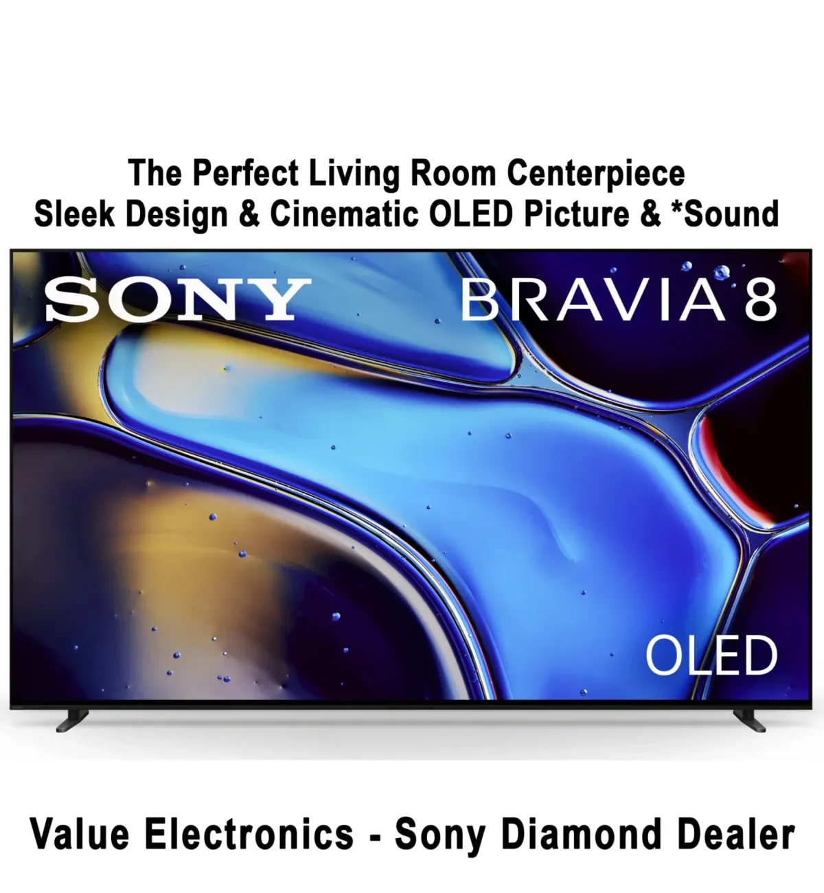 Tivi OLED 65 inch trình chiếu nội dung trong phòng họp doanh nghiệp