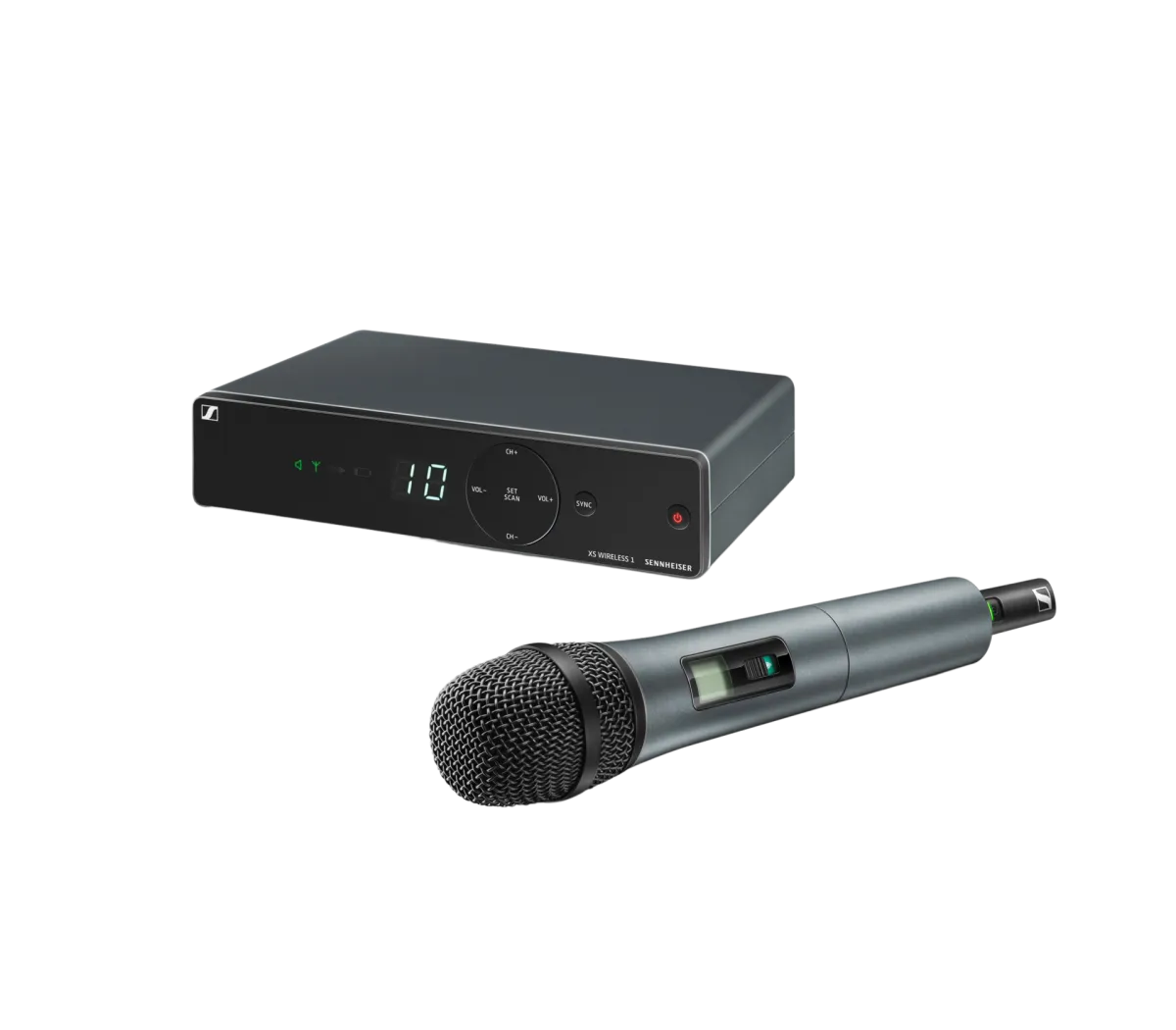 Trọn bộ micro Sennheiser XSW 1-835 cho sự kiện và hội thảo Bộ micro không dây Sennheiser XSW 1-835 gồm receiver và mic cầm tay e835