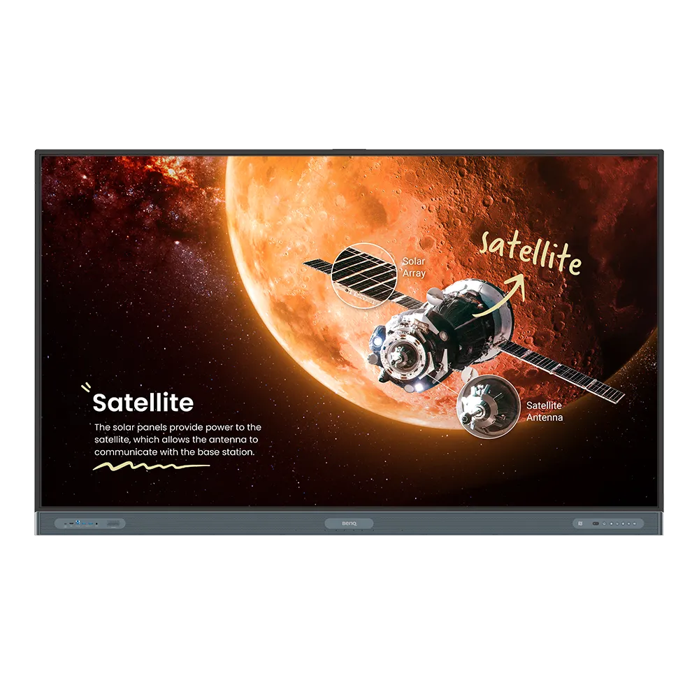 Màn hình tương tác BenQ RP8604 86 inch Board Pro nhìn chính diện