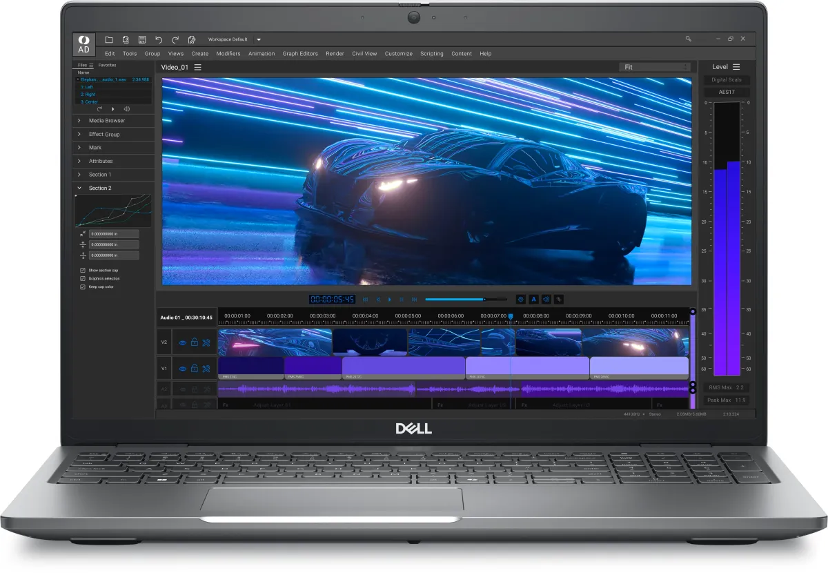 Laptop Dell Precision 3591 — workstation di động 15,6 inch Laptop Dell Precision 3591 workstation di động RTX 2000 Ada