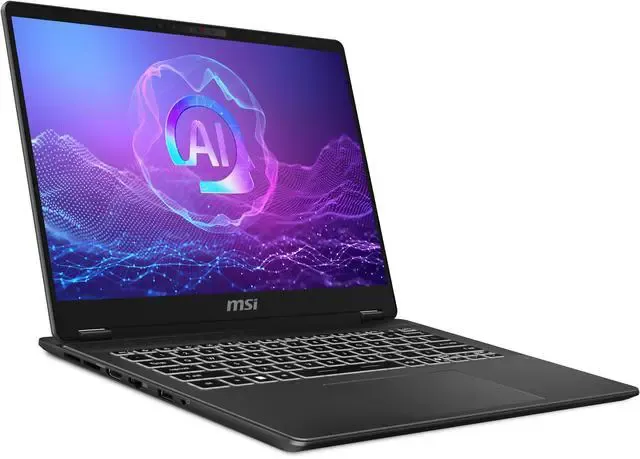 MSI Prestige 14 AI+ Evo với cổng Thunderbolt 4 và kết nối hiện đại Laptop MSI Prestige 14 AI+ Evo cổng kết nối Thunderbolt USB