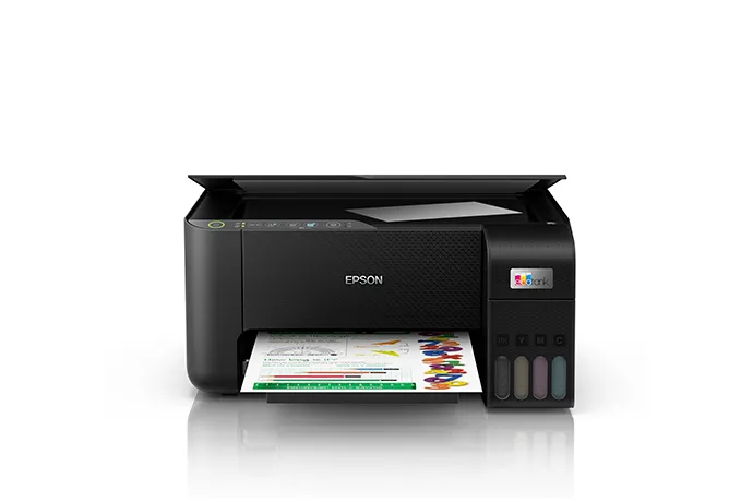 Máy in Epson L3250 — bình mực tích hợp phía trước, thiết kế 3 trong 1 Máy in Epson L3250 phun bù mực đa năng in scan copy WiFi