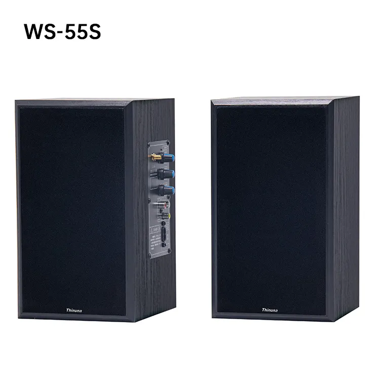 Loa phòng học THINUNA WS-55S - loa chủ tích hợp ampli và loa phụ passive Bộ loa phòng học THINUNA WS-55S gồm loa chủ và loa phụ