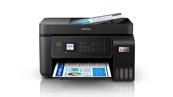 Hệ bình mực EcoTank 003 trên máy in Epson L5290 giúp tiết kiệm chi phí Bình mực EcoTank 003 của máy in Epson L5290 dung tích lớn