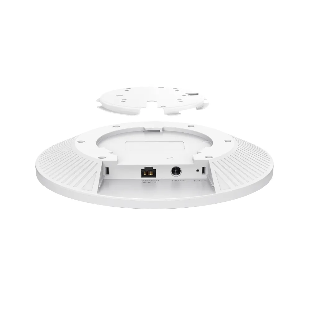 Cổng uplink 2.5GbE của TP-Link Omada EAP772 Cổng kết nối mặt sau TP-Link EAP772 uplink 2.5GbE