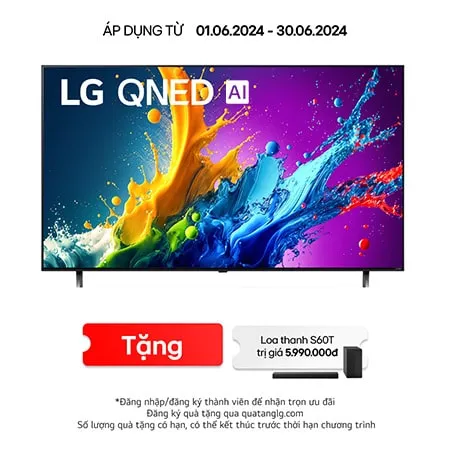 Tivi LG 86 inch QNED80: chọn màn hình lớn đúng cách