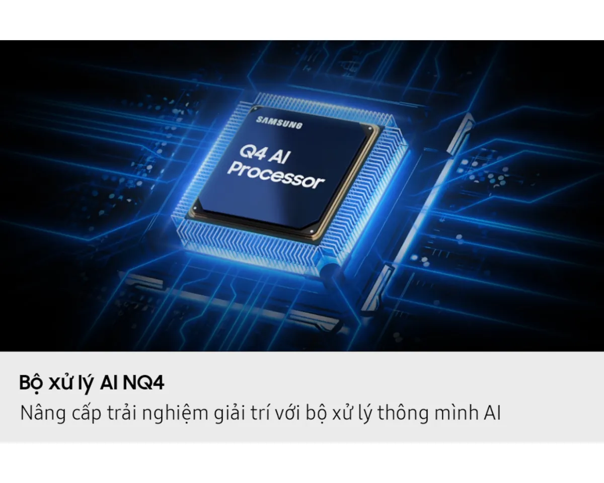 Công nghệ QLED Quantum Dot và Vision AI của Samsung QA43Q7FA Màu sắc QLED Quantum Dot trên tivi Samsung 43 inch Q7FA QA43Q7FA