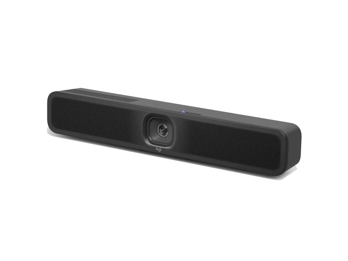 Logitech MeetUp 2 quay 4K với zoom PTZ kỹ thuật số 4x Camera hội nghị Logitech MeetUp 2 4K góc nghiêng cho phòng họp nhỏ